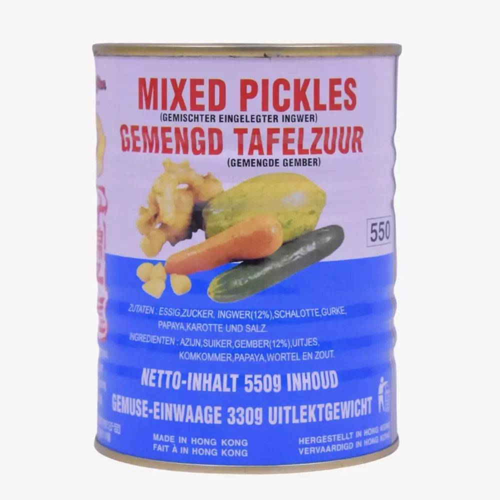 Mixed Ginger/Pickles 550 g "Mee Chun"