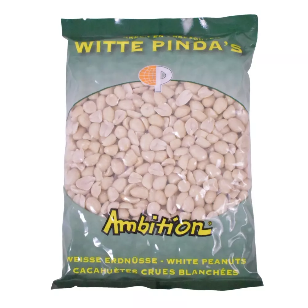 Grondnoten gepeld 36/41 geblancheerd 1kg  "Ambition"