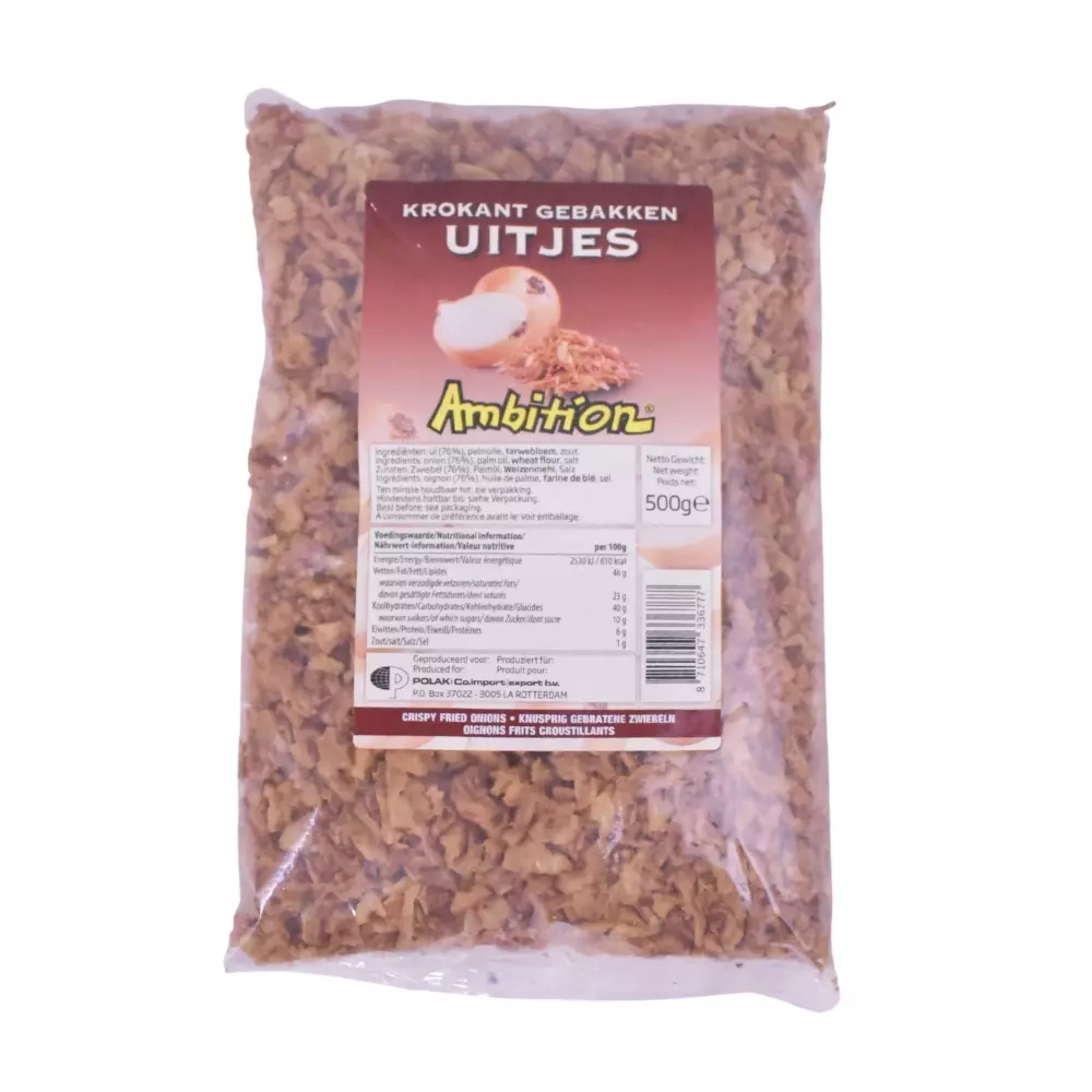Gedroogde, Gebakken Uien 500 g