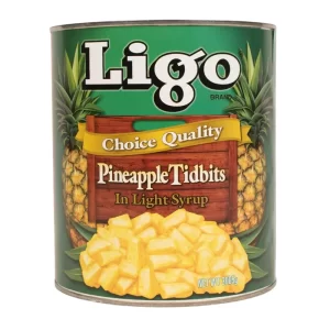 Ananas Stukjes op siroop "Ligo"