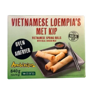 Vietnamese loempia's met kip (halal) "Ambition"