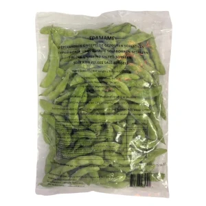Sojabonen Ongepeld gezouten "Edamame"